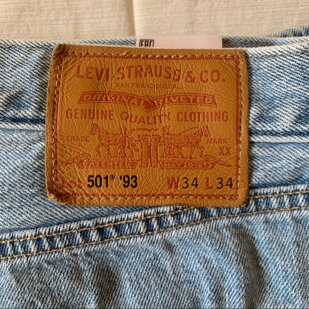 Levi 501 Strauss Jeans - Picture 2 of 6